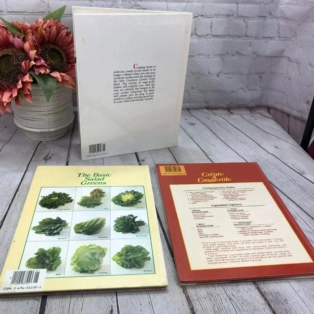 vintage better homes and gardens cookbook bundle